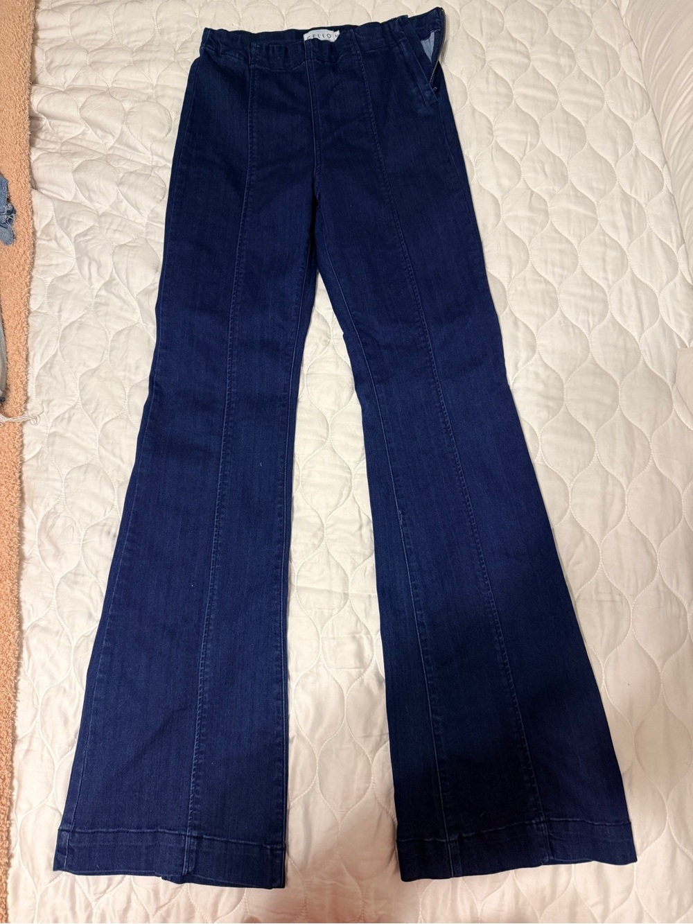 Cello Dark Blue Flare Jeans